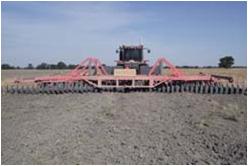 World's largest Disc Harrow with 32